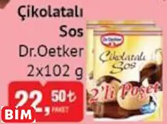 DR.OETKER ÇİKOLATALI SOS